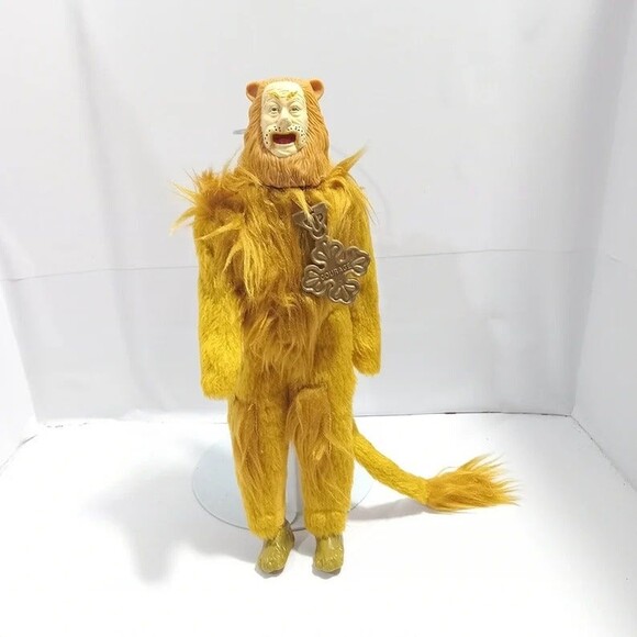 Vintage 1981 Toy Time INC. Wizard of Oz Doll Cowardly Lion Action Figure - Picture 9 of 9